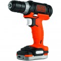 BLACK & DECKER TRAPANO AVVITATORE A BATTERIA 12V CAVO USB CARICABATTERIA 230V BD